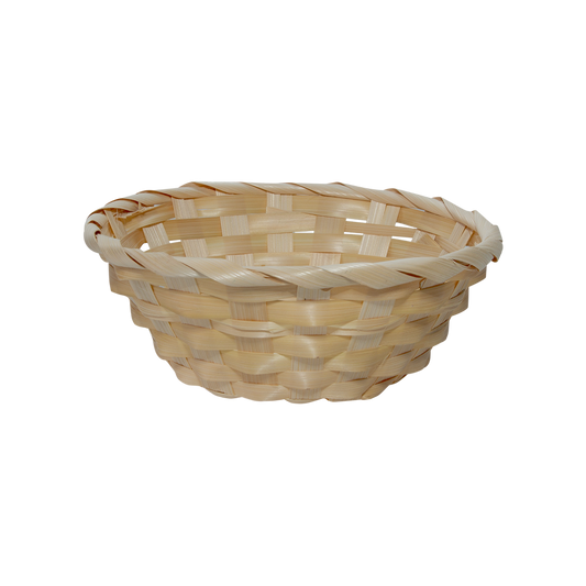 20cm Round Bamboo Packing Tray