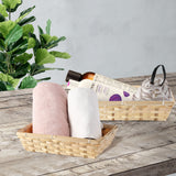 10 pcs Natural Bamboo Basket Gift Hampers Retail Display Home Organizer