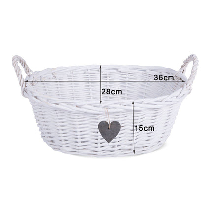 Wickerfield Wicker Basket Newborn Baby Gift Hamper Retail Display Basket