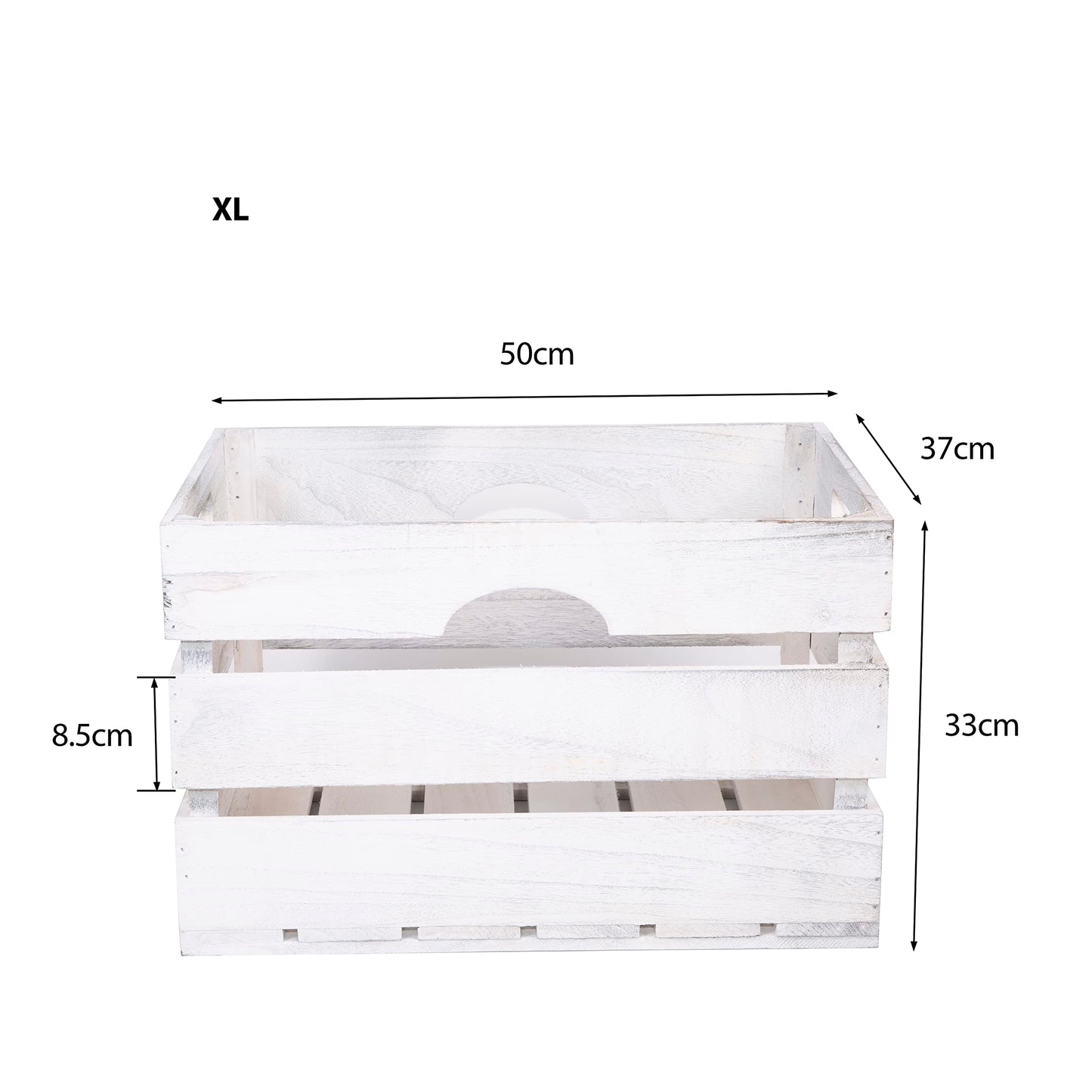 Wickerfield BULK WOODEN CRATE STORAGE BOX/PLANTER/SHELVES WOODEN CRATE WITH HANDLES WOODEN SHELVES WOODEN STORAGE BOX