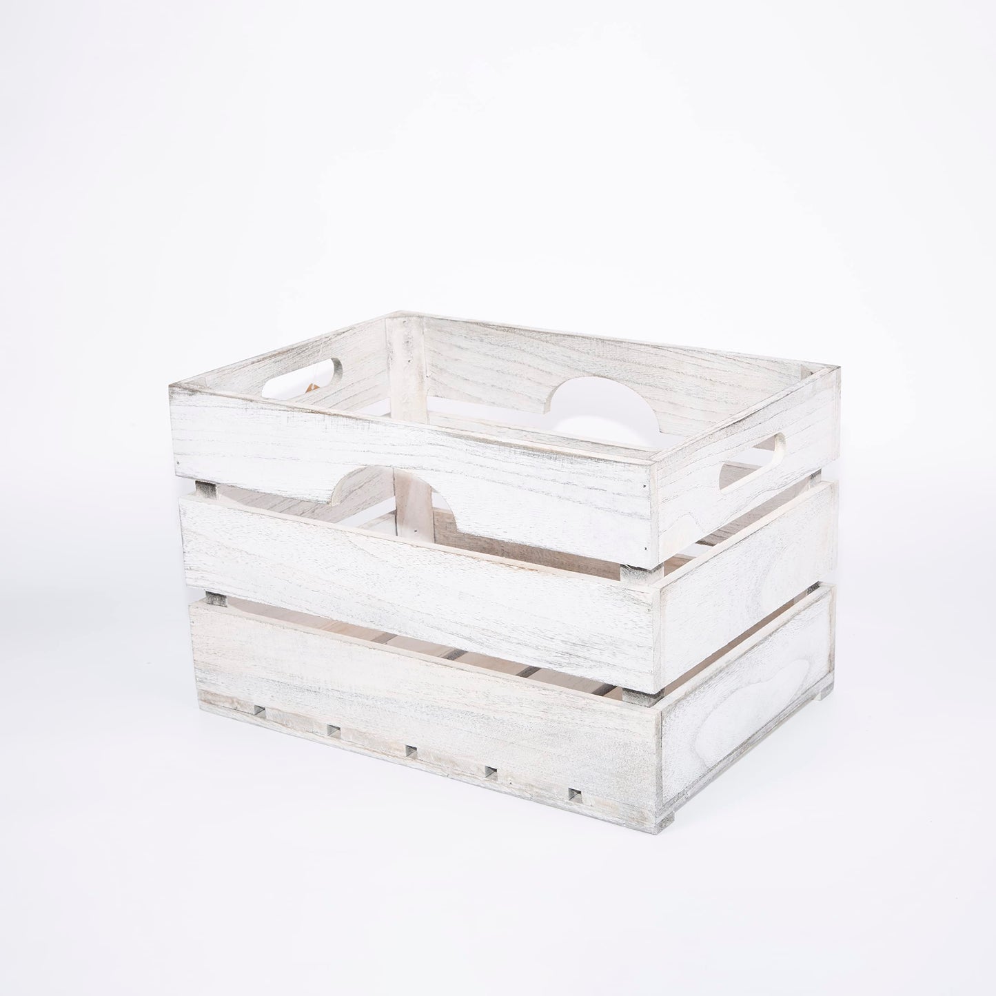 Wickerfield BULK WOODEN CRATE STORAGE BOX/PLANTER/SHELVES WOODEN CRATE WITH HANDLES WOODEN SHELVES WOODEN STORAGE BOX