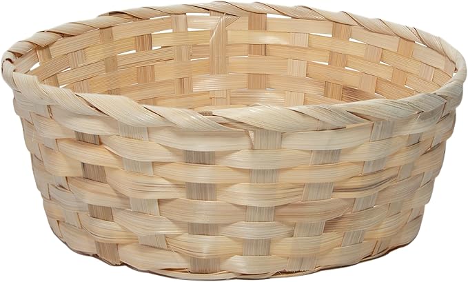 24cm Round Bamboo Packing Tray