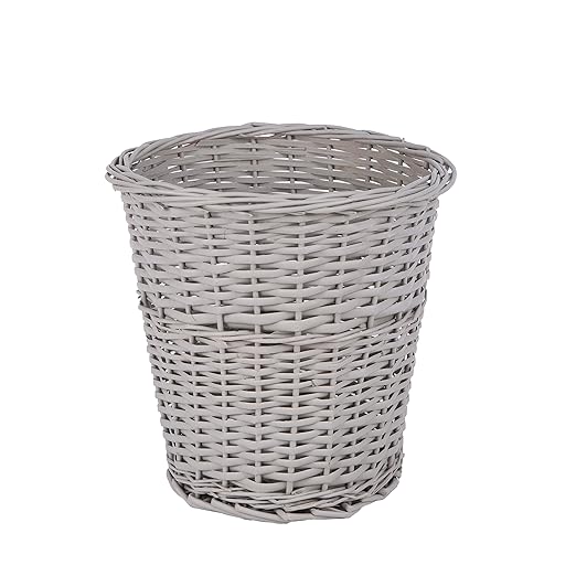 Grey Waste Paper Bin