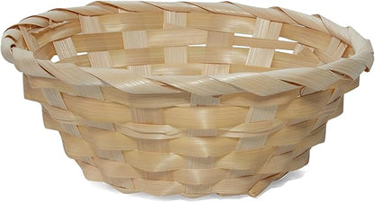 20cm Round Bamboo Packing Tray