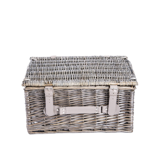 Wickerfield Premium Picnic Basket with Deluxe Cutlery Set