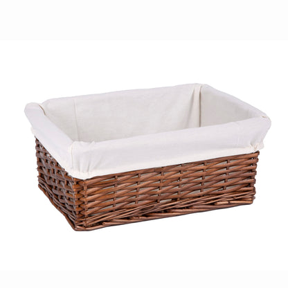 17L Durable Wicker Storage Basket Nursery Decorative Basket Bathroom Storage Basket Gift Hampers Wedding Decoration Shelve Basket