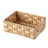 Water Hyacinth Storage Basket Shelve Basket Bathroom Storage Wardbrobe Storage Box Nursery Room Storage Basket Gift Hamper