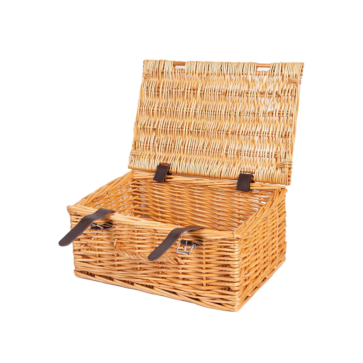 Natural Dyed Wicker Hampers With Lid Perfect for Gift Hampers Shelve Basket Wardrobe Organizor Underbed Storage Retail Display Basket