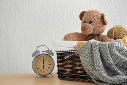 Natural Wicker Storage Basket with Lining Hamper Baskets for Gifts Empty Baskets for Shelves