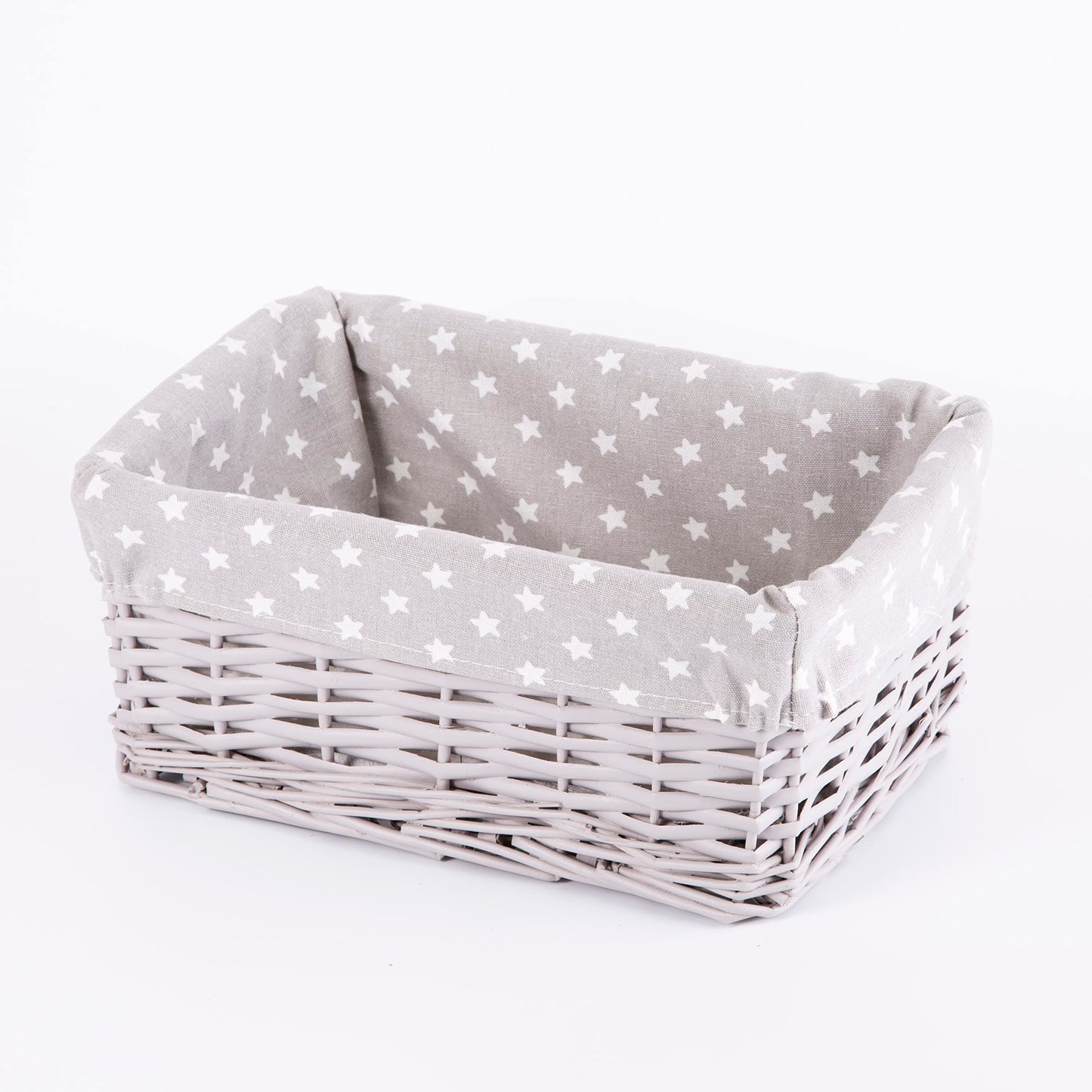 Wickerfield Home Stroage Wicker Basket for Xmas Gift Hampers with Cotton Lining