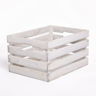 Wickerfield Wooden Fruit Apple Crate Shelf Basket Storage Box Shop Display Christmas Hampers