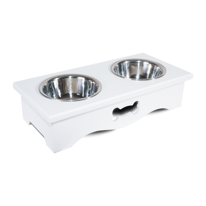 Double Bowls Dog Feeding Station