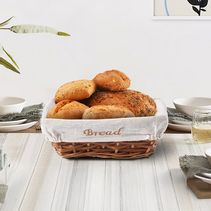 Double Steamed Bread Basket with Lining