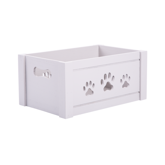 Grey Dog Toy Storage Box