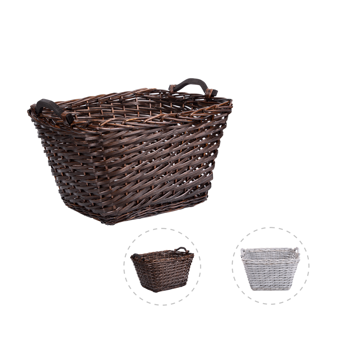 Rectangular Log Basket