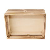 Sturdy Natural WoodenApple Crates Retail Display Shelf Box Gift Hampers