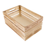 Sturdy Natural WoodenApple Crates Retail Display Shelf Box Gift Hampers