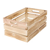 Sturdy Natural WoodenApple Crates Retail Display Shelf Box Gift Hampers