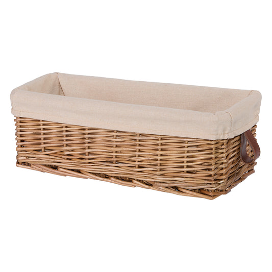 Narrow Space-save Wicker Storage Basket Bathroom Toilet Roll Basket Gift Hamper Bathroom Hallway Kitchen Storage Basket Gift Basket