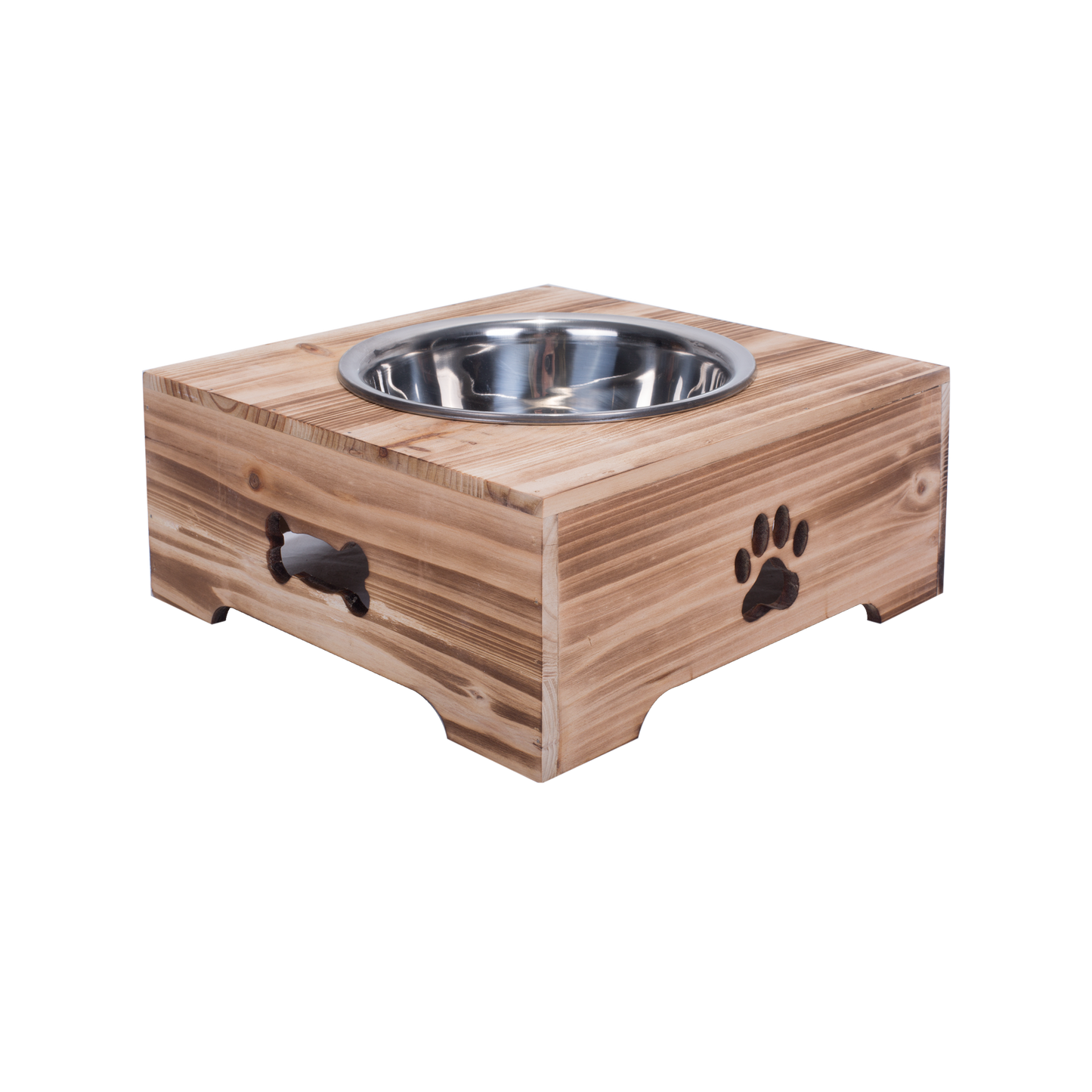 Single Bowl Dog Feeding Station