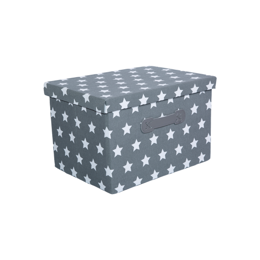 Star Pattern Foldable Fabric Storage Box