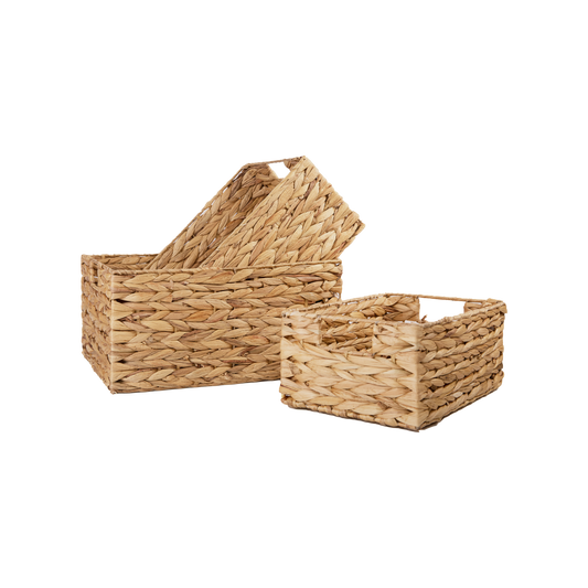 Water Hyacinth Storage Basket