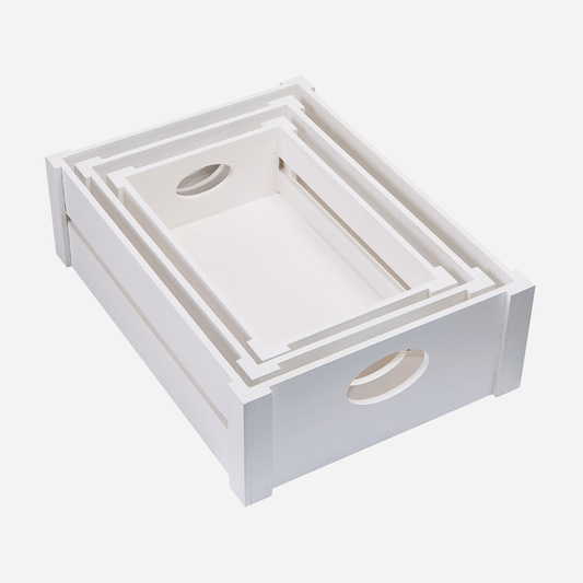 White Wooden Tray