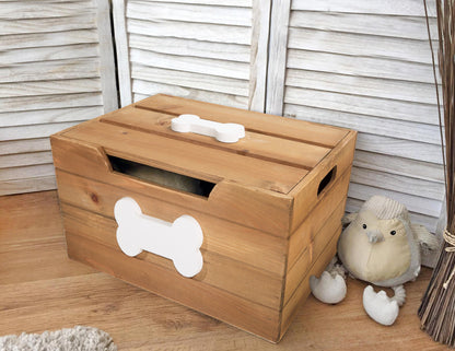 Heart Featured Premium Quality Pet Wooden Box With Lid Xmas Gift Hampers Toy Box