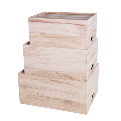 Shelf Wooden Crates Collection Home Storage Box Christmas Gift Hampers