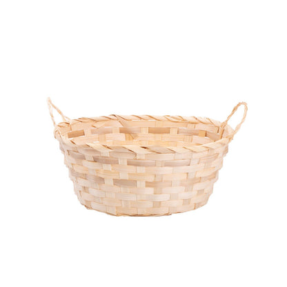 Bamboo Wicker Hampers With Handles Hampers Retail Display Tray Bread Basket