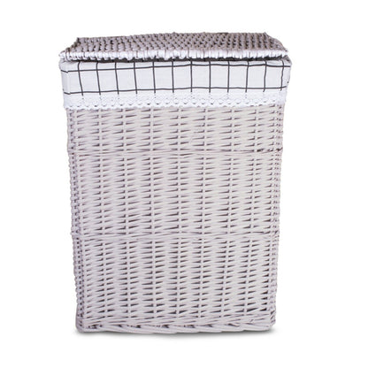 Light Grey Paint Range Home Bathroom Storage Wicker Basket Trunk Gift Hamper