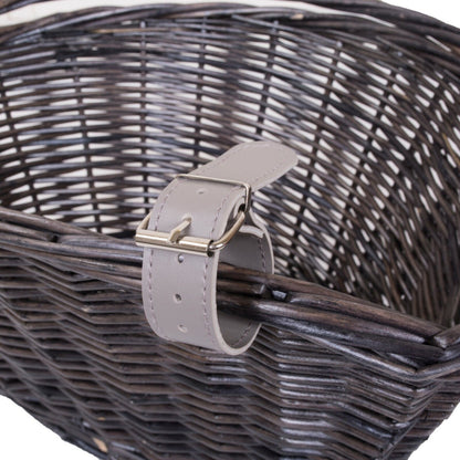 Wicker Bike Bicycle Basket Shopping Basket Cycle Shopping With Handle