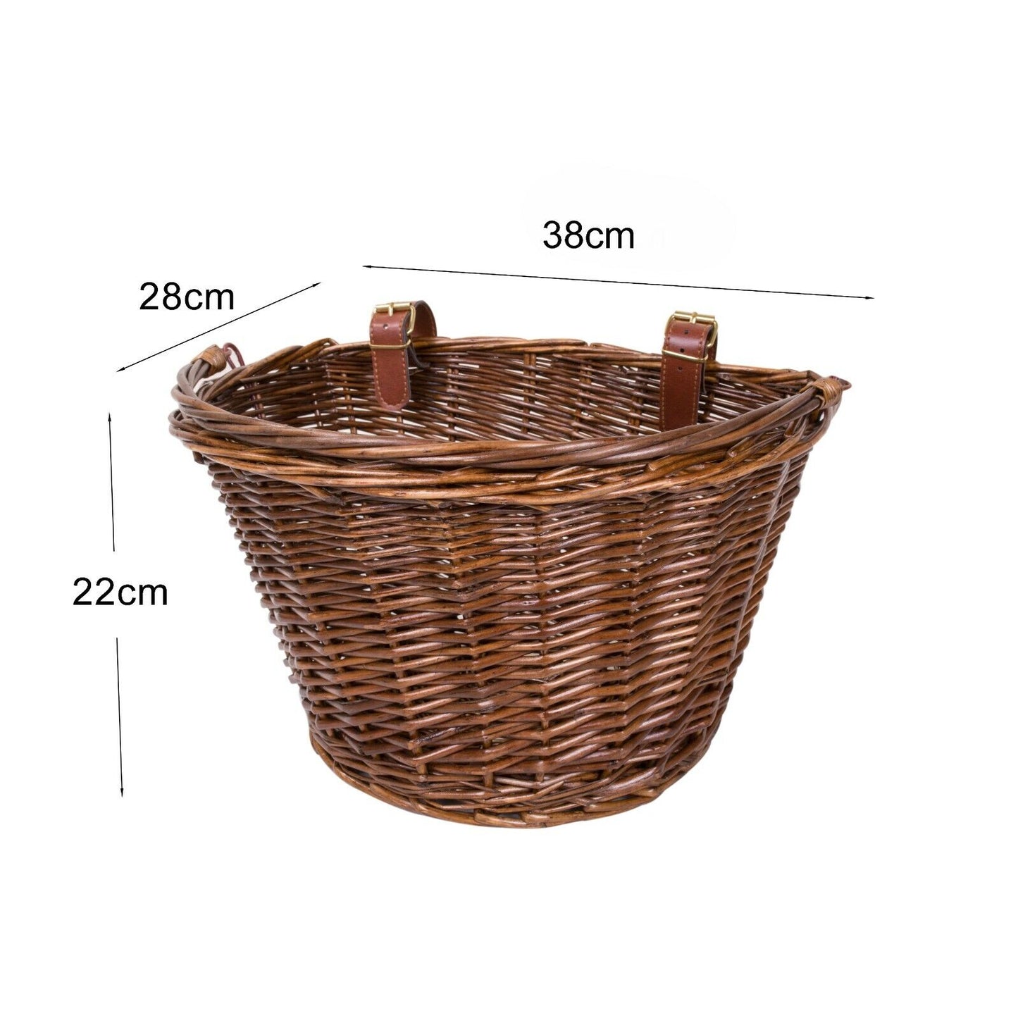 Wicker Bike Bicycle Basket Shopping Basket Cycle Shopping With Handle