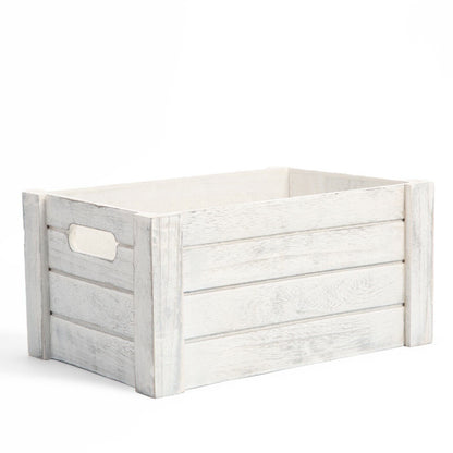 Great Value Cutout Handle Wooden Crates Display Storage Box Gift Hampers