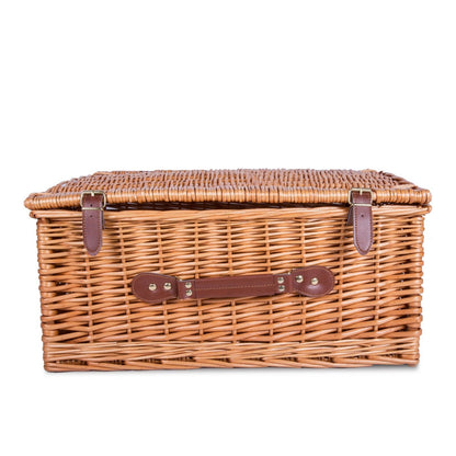 Various Colors Wicker Picnic Hamper Christmas Gift Hampers Shop Retail Display