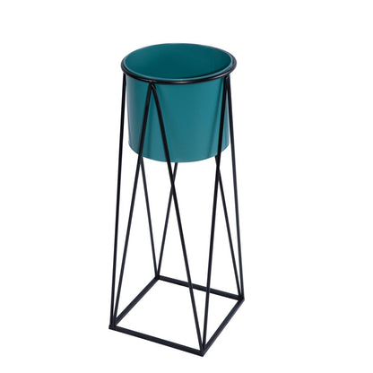 Metal Planter Stand With Plant Pot Flower Pot for Indoor Balcony Planter