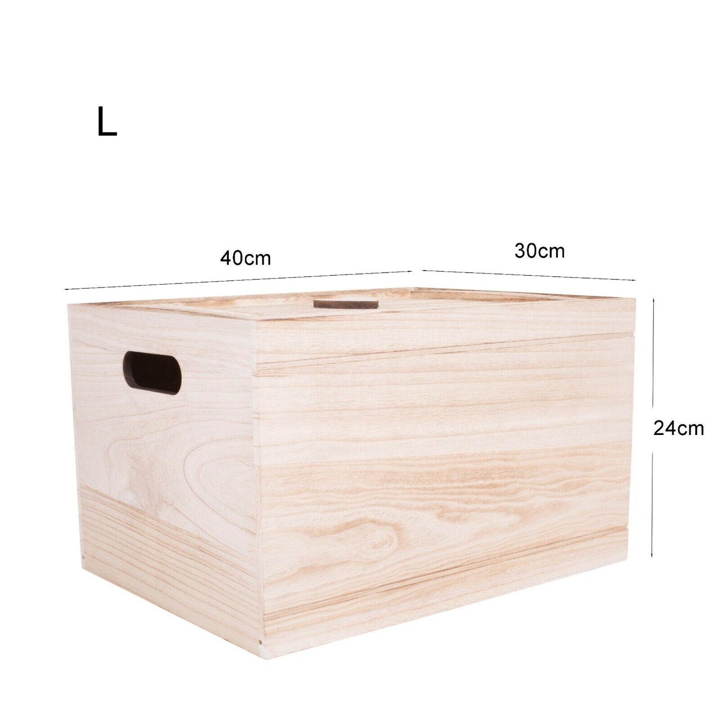 Wooden Chest Kid Toys Storage Collection Box Wooden Crates Christmas Gift Hamper