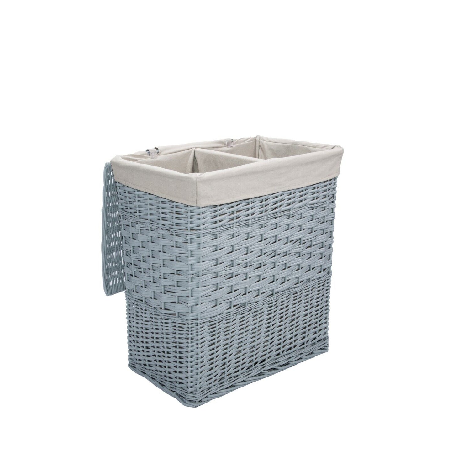 Premium Grey Paint Collection Home Bathroom Storage Wicker Basket Trunk Gift