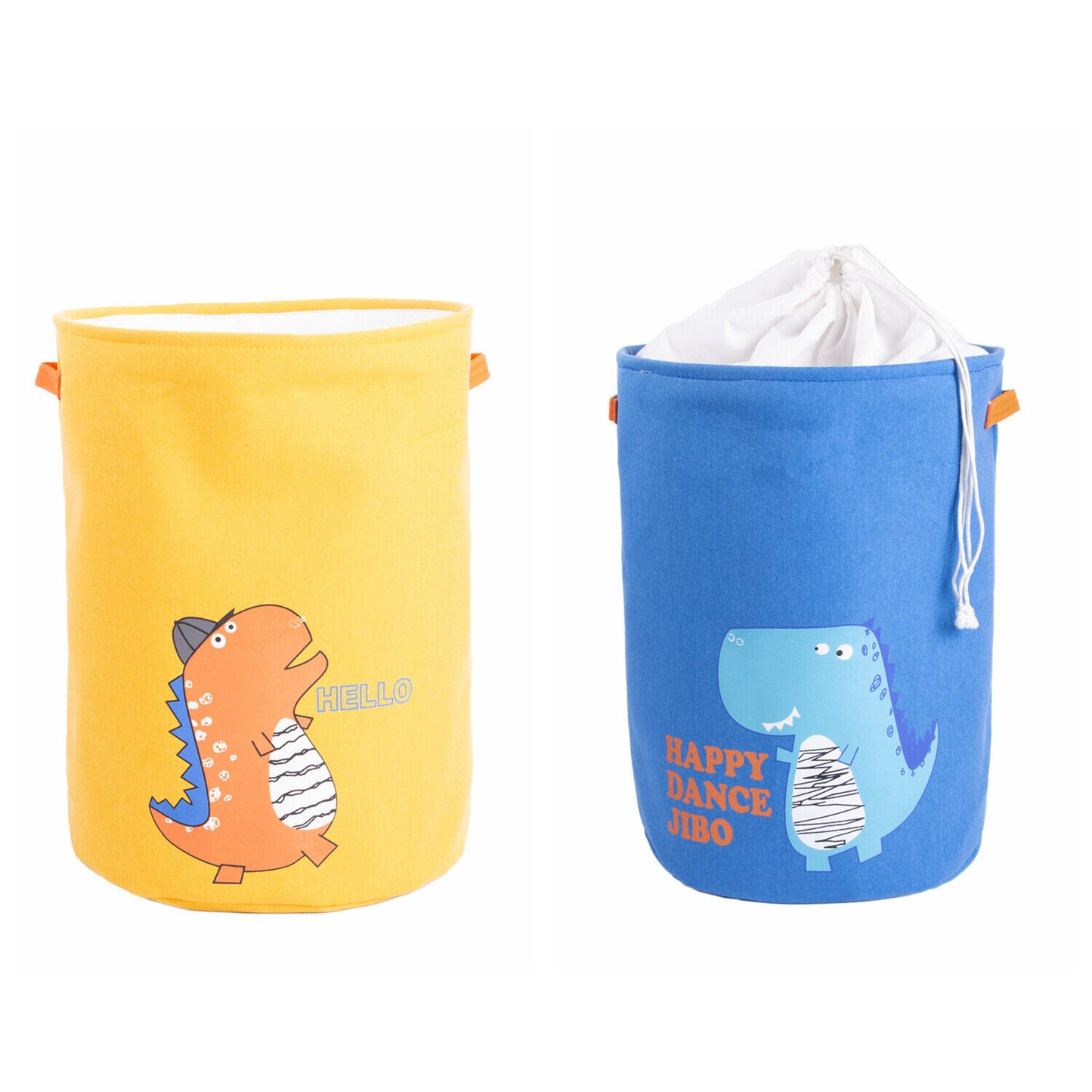 Children's Dinosaur Laundry Hamper Kid Laundry Bag Nursery Toys Storage Bag