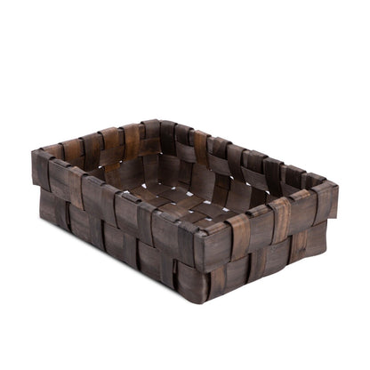 Wooden Storage Baskets Wicker Hamper Basket Gift Basket Bathroom Storage Basket