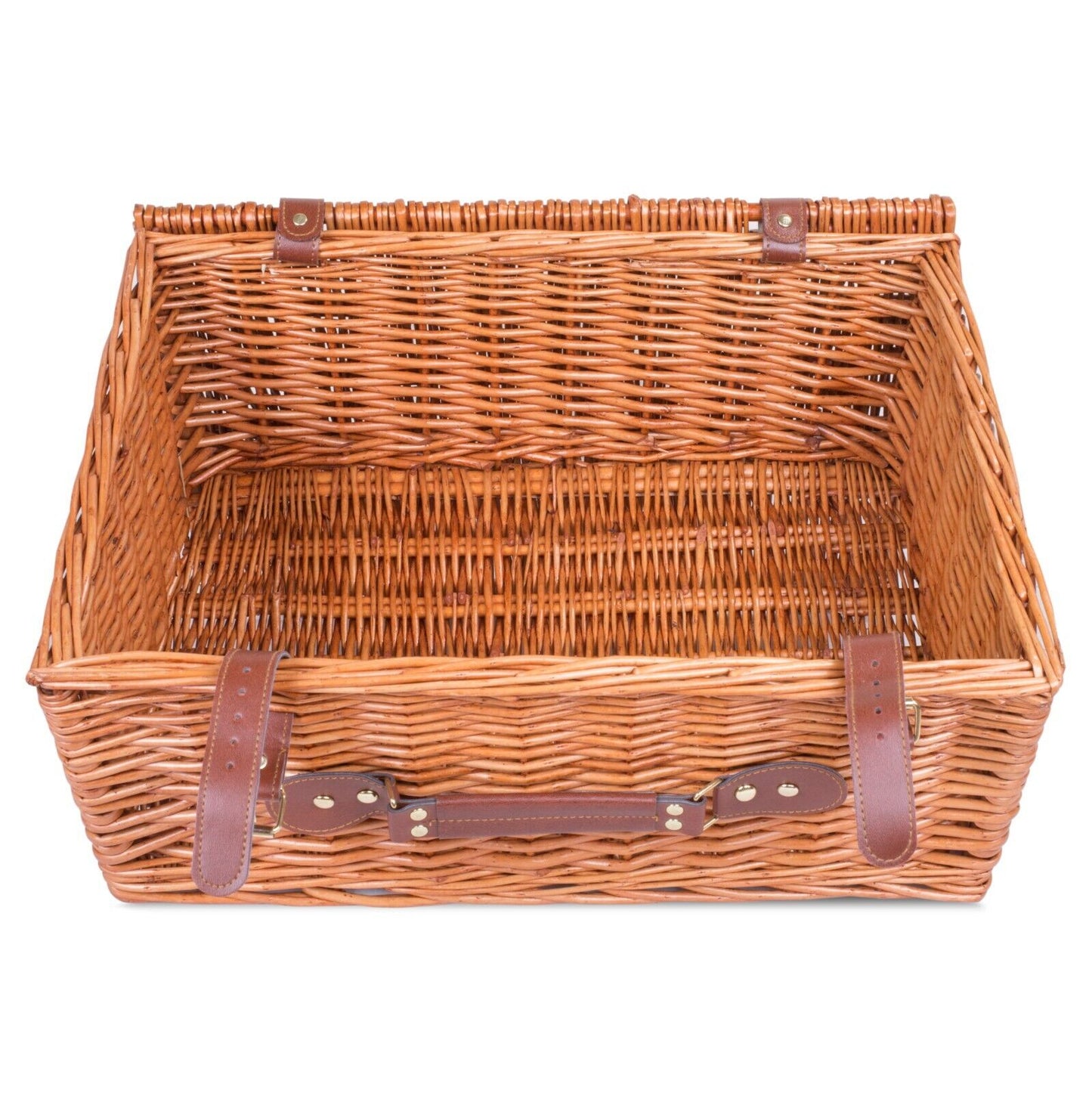 Various Colors Wicker Picnic Hamper Christmas Gift Hampers Shop Retail Display