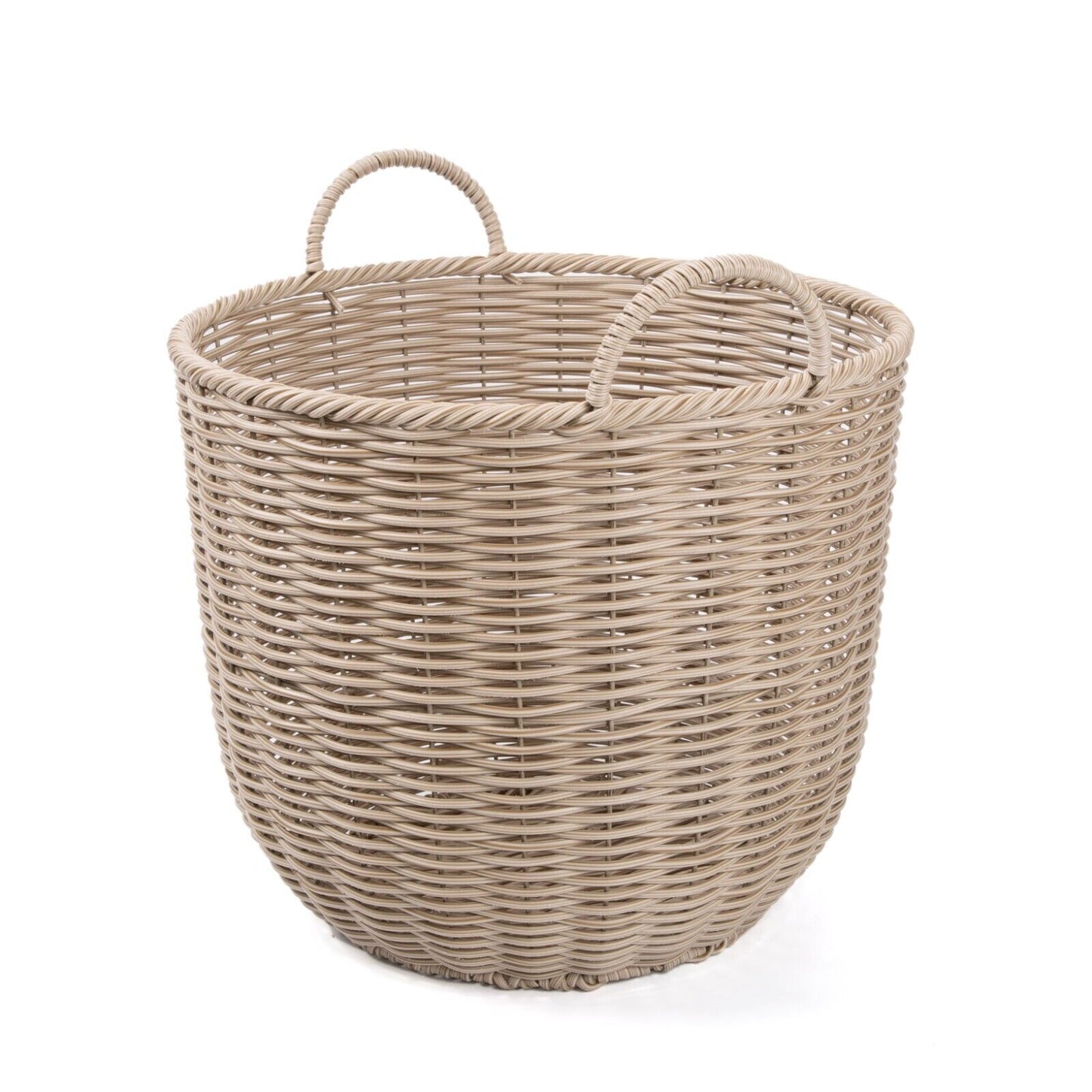 Open Storage Basket With Carry Handles Laundry Basket Blanket Basket Toy Storage