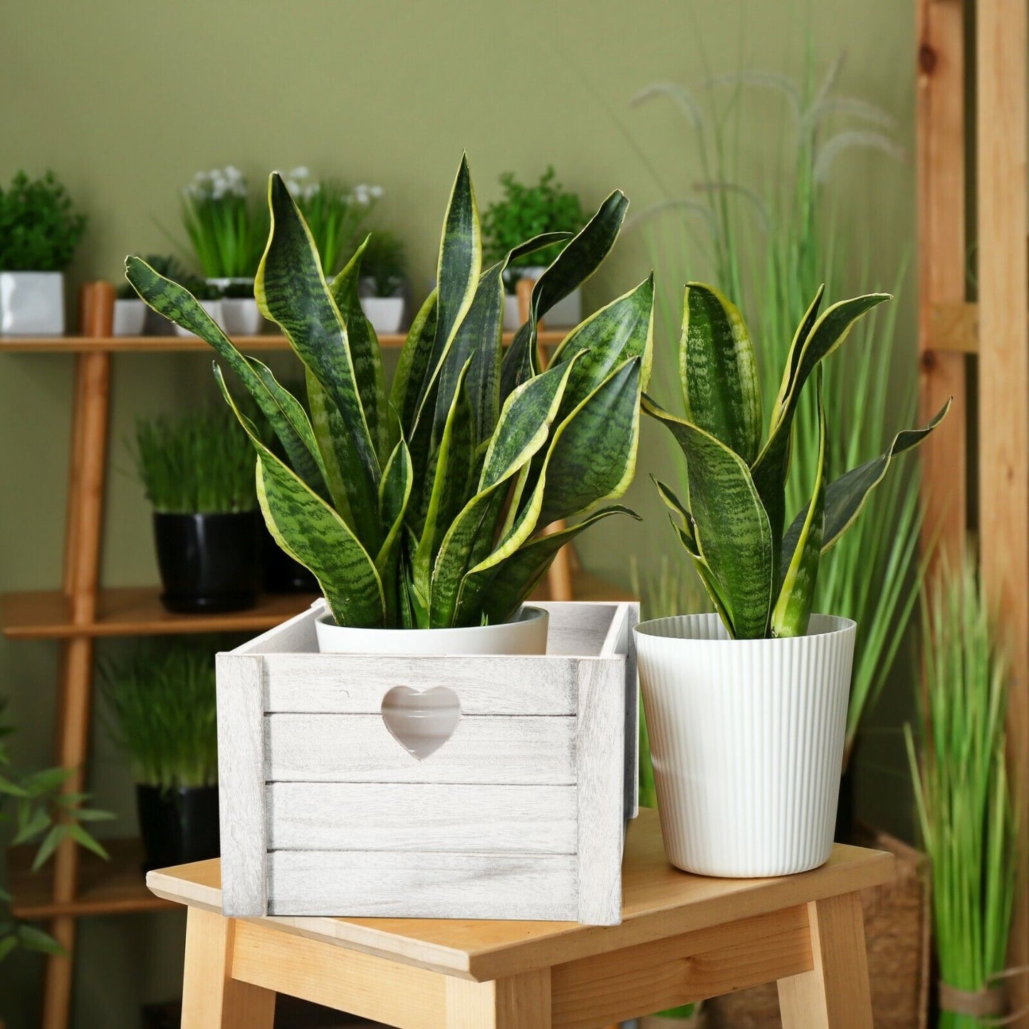 White Grey Wooden Crates Retail Display Shelve Storage Box Gift Hamper