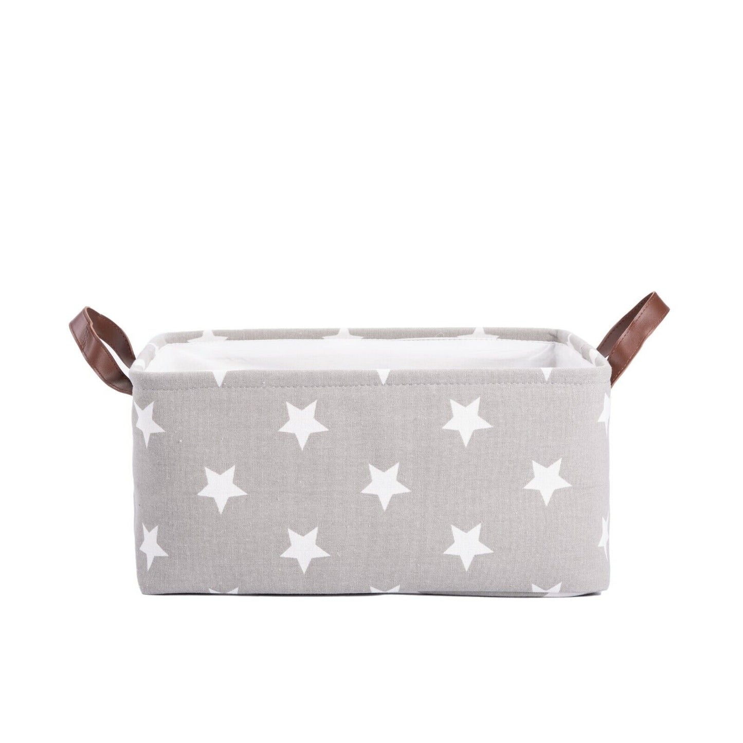 Star Pattern Fabric Laundry Hamper Laundry Bag Storage Box Wardrobe Organizer