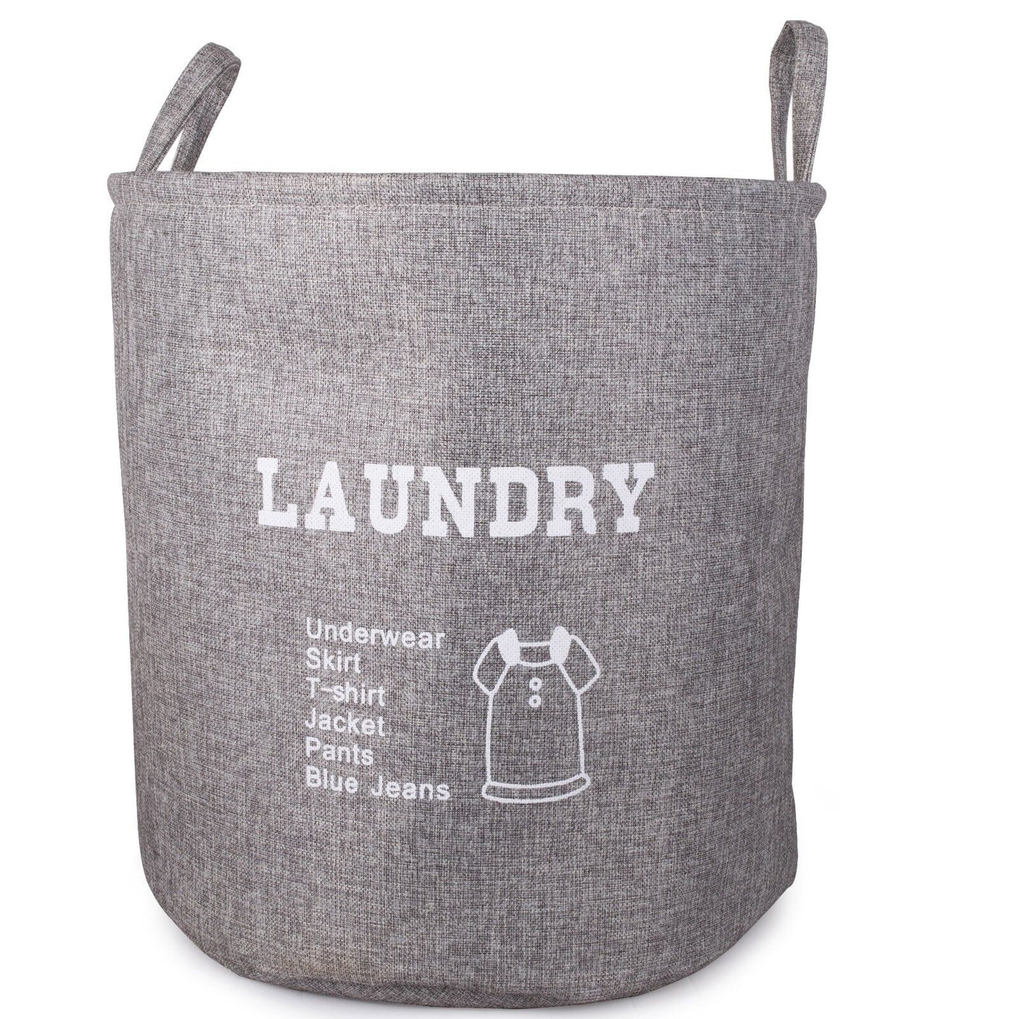 Cloth Laundry Basket Storage Box Bag Kids Baby Toys Collection Bathroom Bedroom