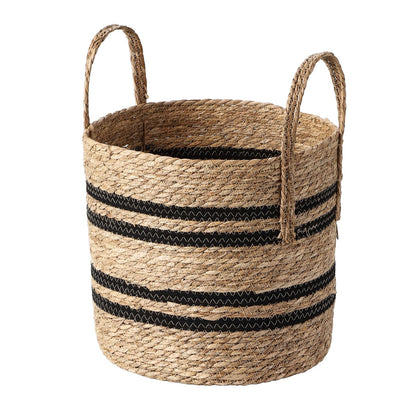 Set of 2 Hand-Woven Multi-Purpose Basket ? Versatile Storage Solution for Home & Office ? Natural, Eco-Friendly Materials